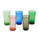 Set of coloured glasses, Finnish design, 1950s, designer: Tapio Wirkkala