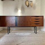 Vintage modernist teak sideboard