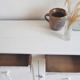 Old White Parisian Buffet
