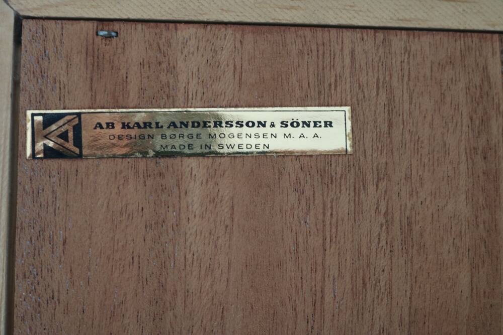 vintage bookcase | wall cupboard | 60s | Borge Mogensen