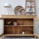 Art Deco glazed oak sideboard