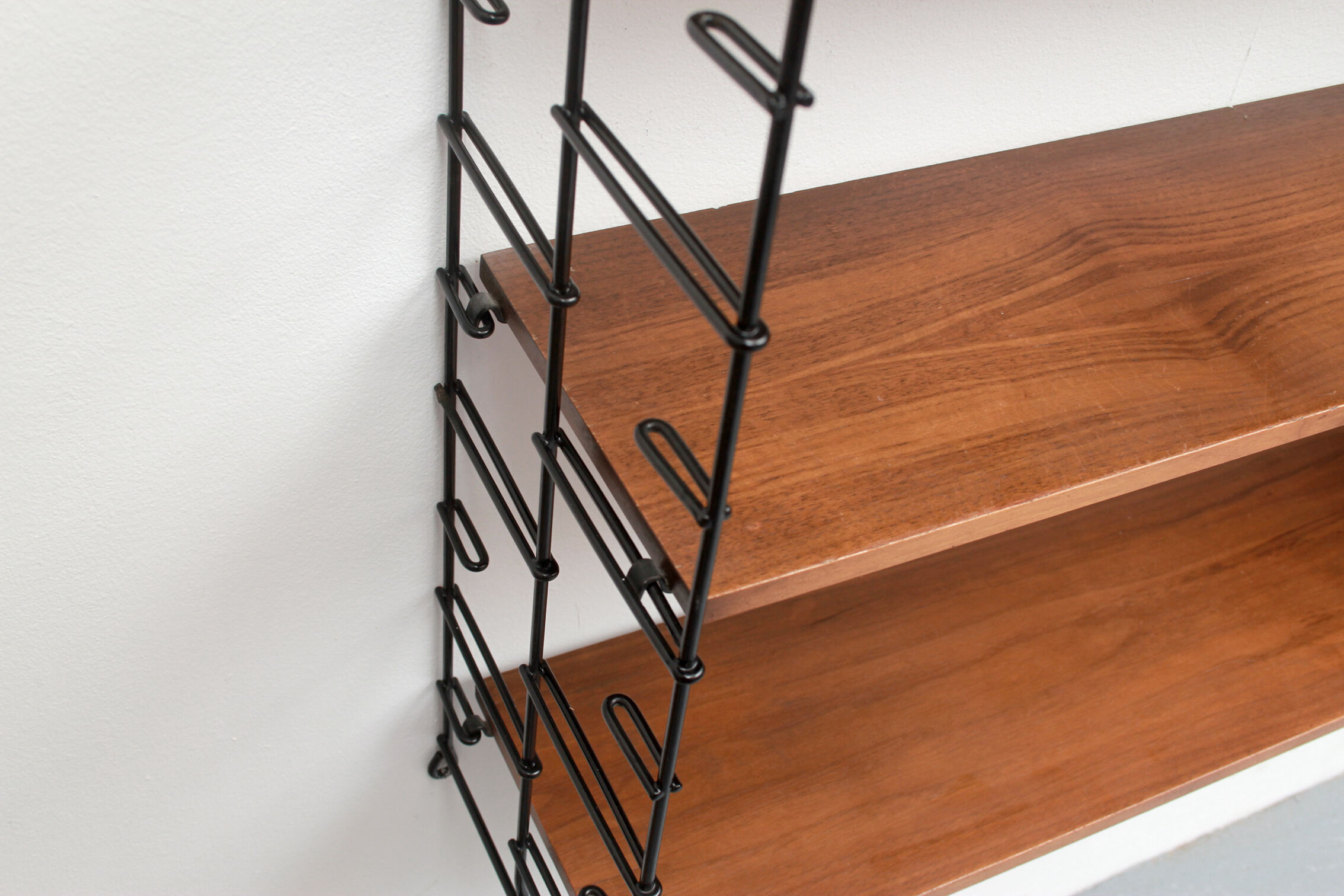 1960s wall unit in walnut