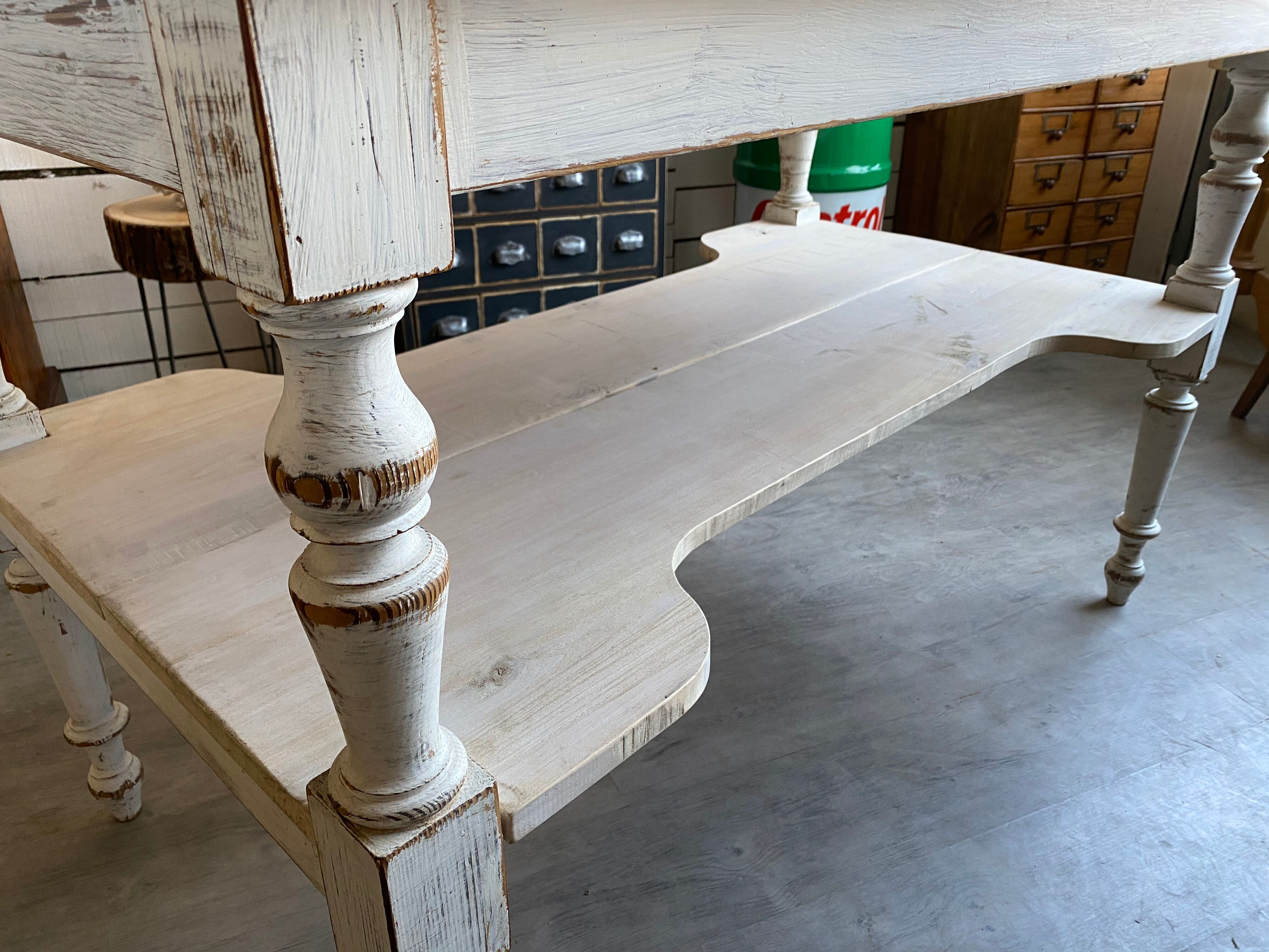 Old haberdashery table