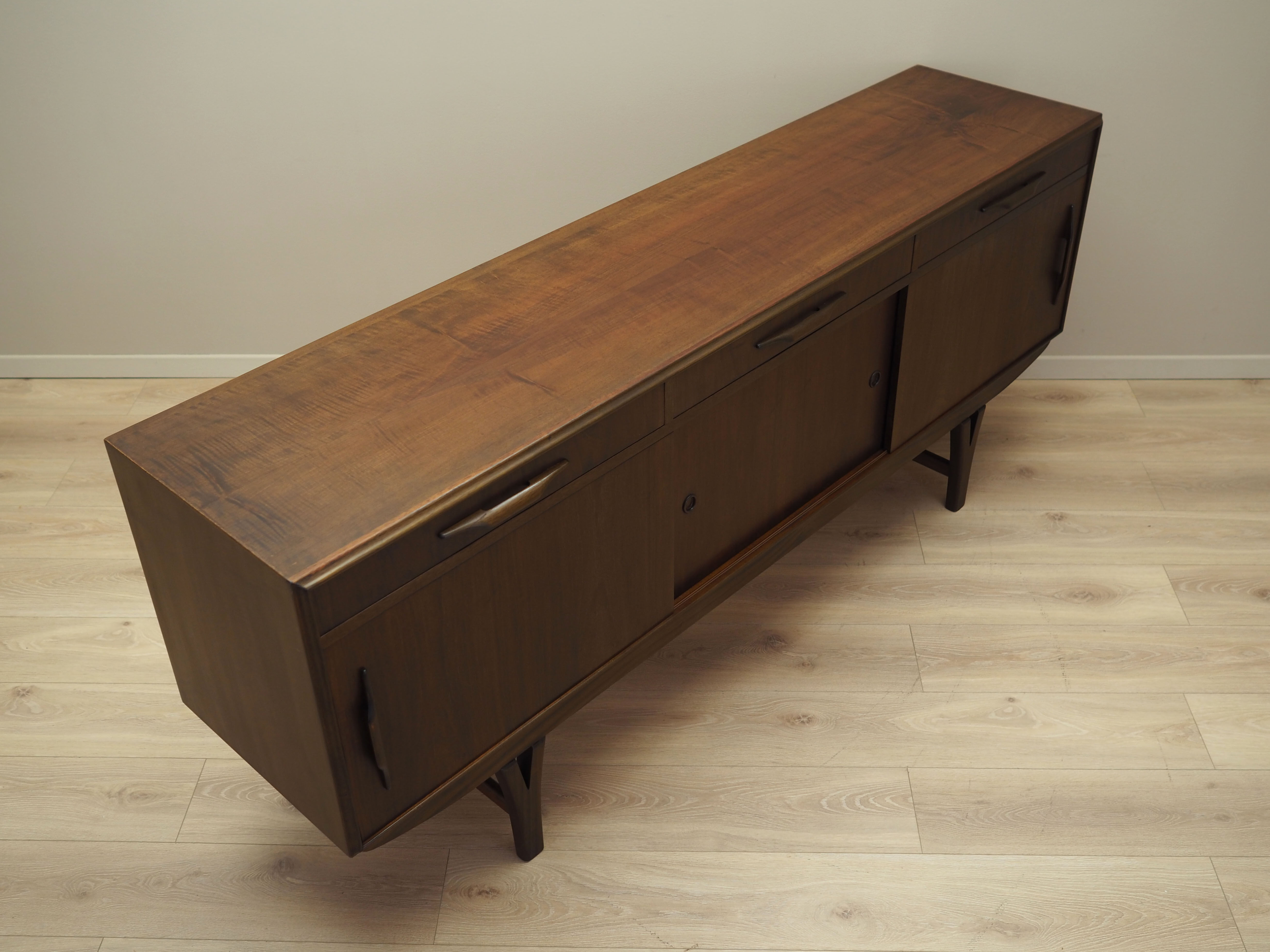 Walnut sideboard, Danish design, 1960s, production: Denmark
