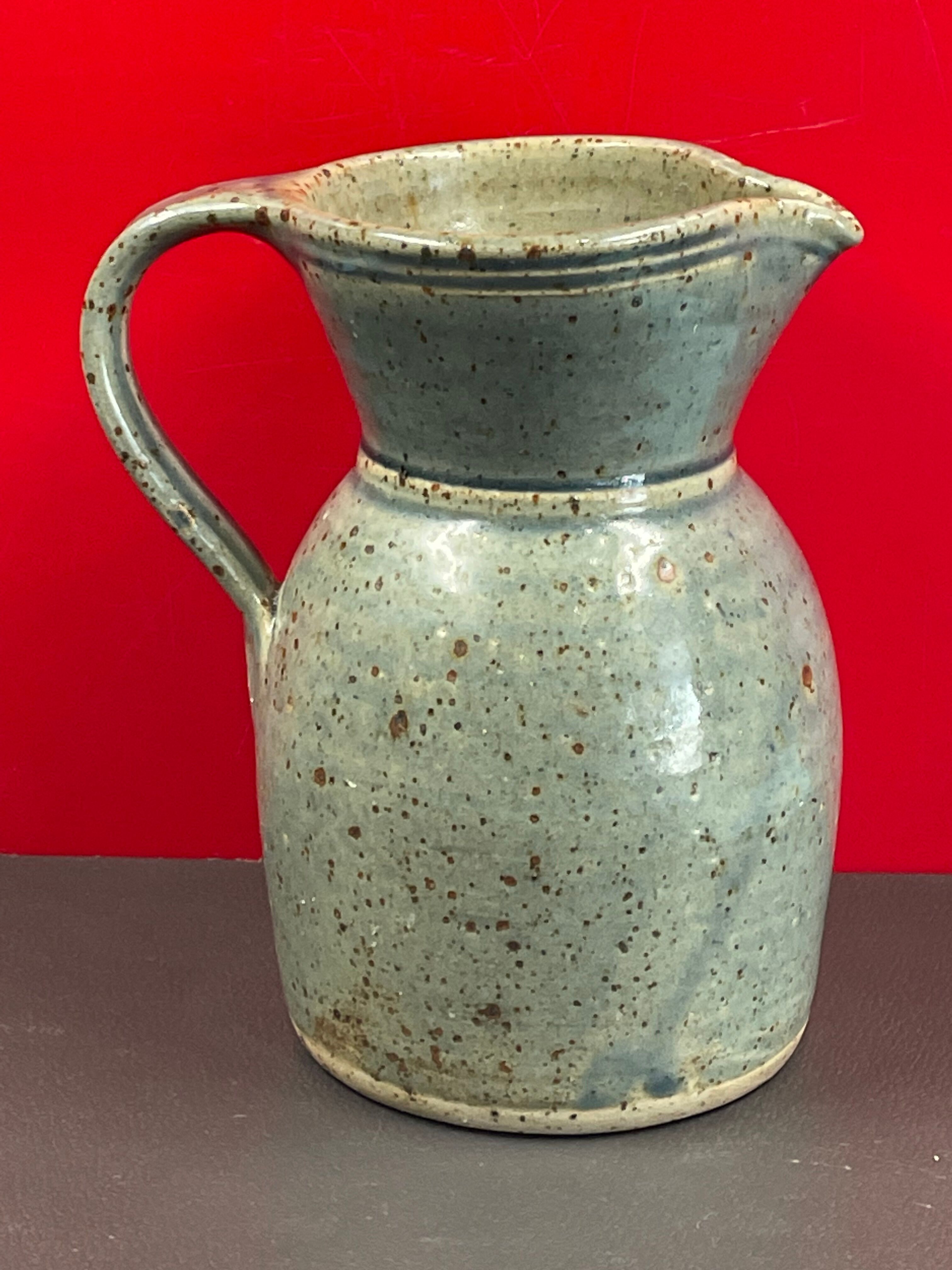 sandstone La Borne jacques Migeon Pichet carafe 17,5 cm - Cher