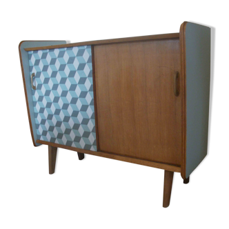 Sideboard vintage green celadon