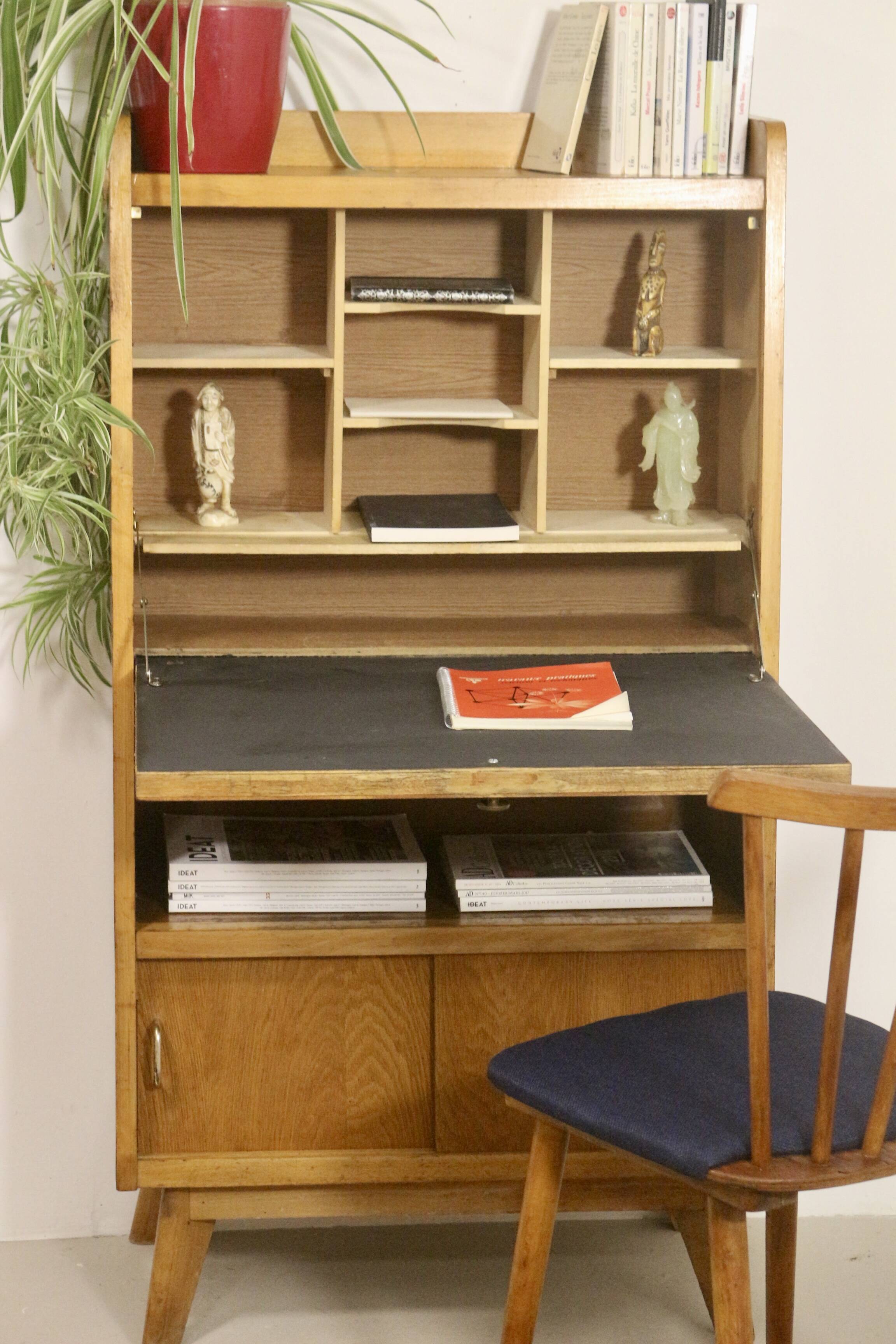 Vintage secretary furniture from the 50s and 60s Ref NOMAD