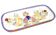 Butter dish with floral decoration