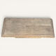 Console chêne brut massif décor végétal sculpté fin XIXe