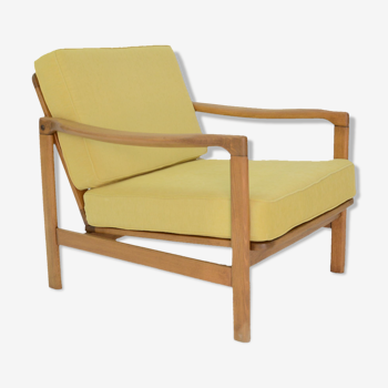 Armchair b-7522 yellow powder