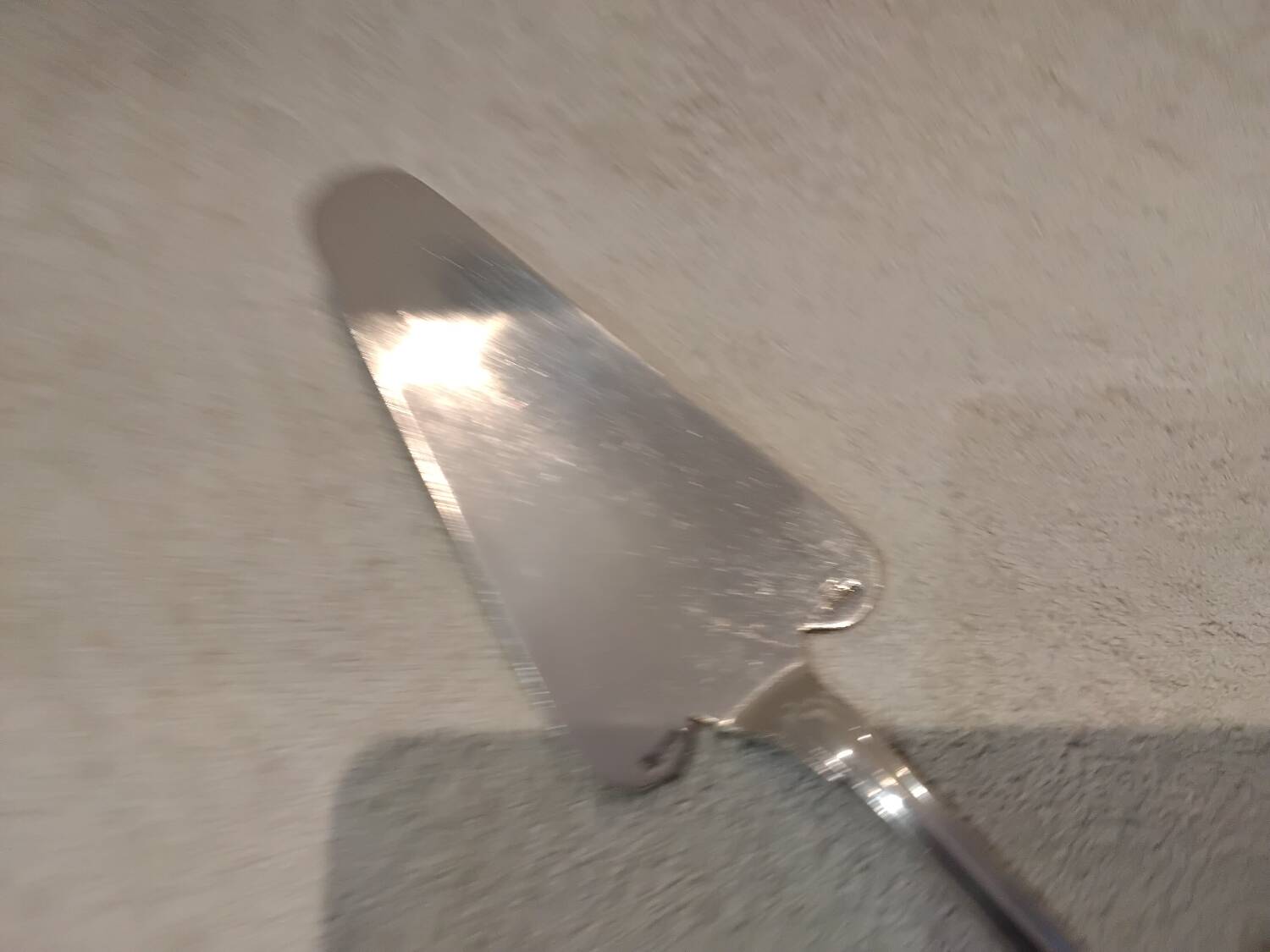 Christofle Vendome silver plated pie server