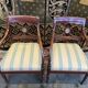 Paire de fauteuils anglais en acajou