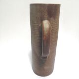 Stoneware pitcher