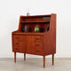 Secrétaire en teck, design danois, années 1970, production: Danemark