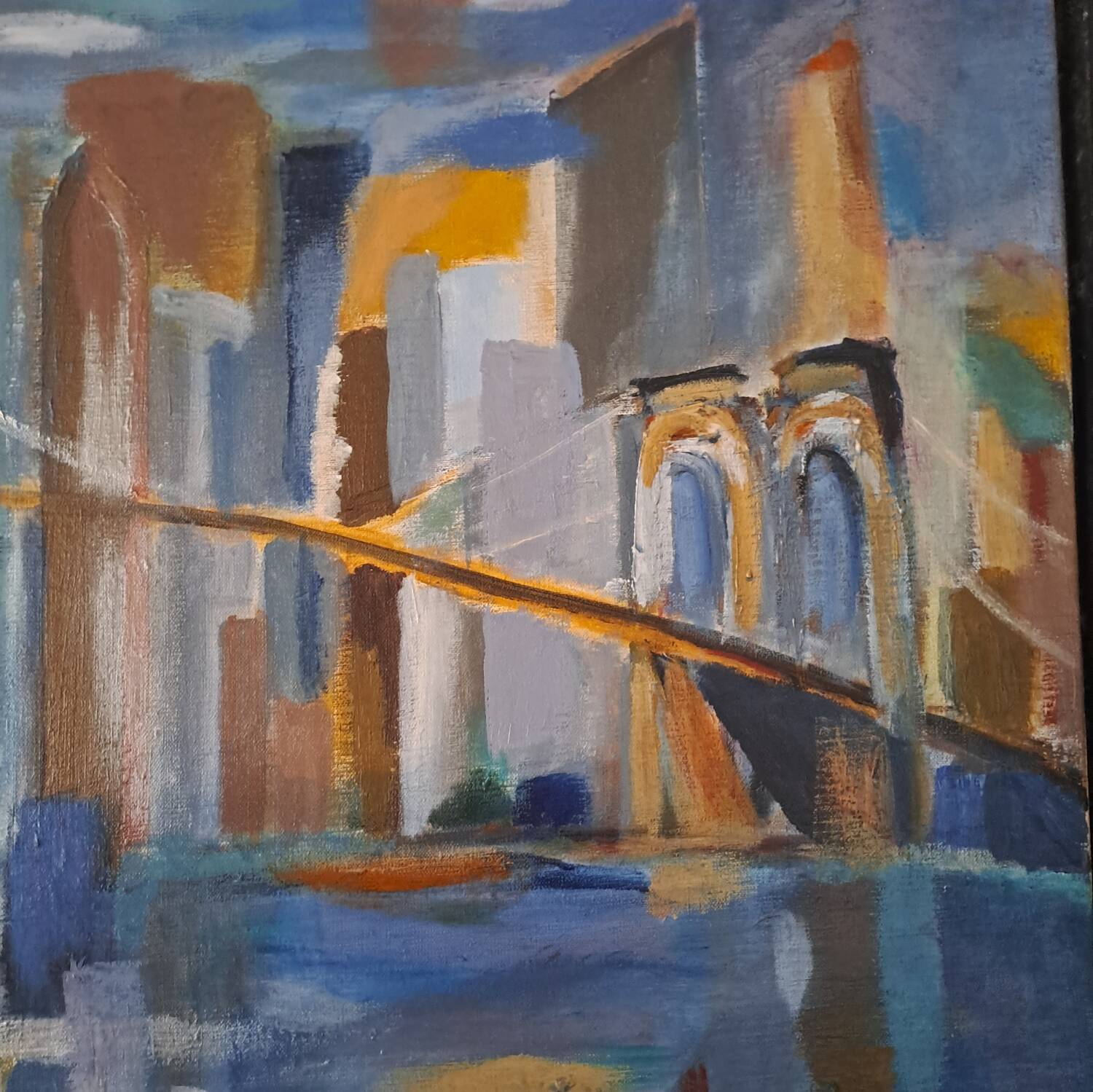 Oil on canvas New York