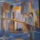 Oil on canvas New York