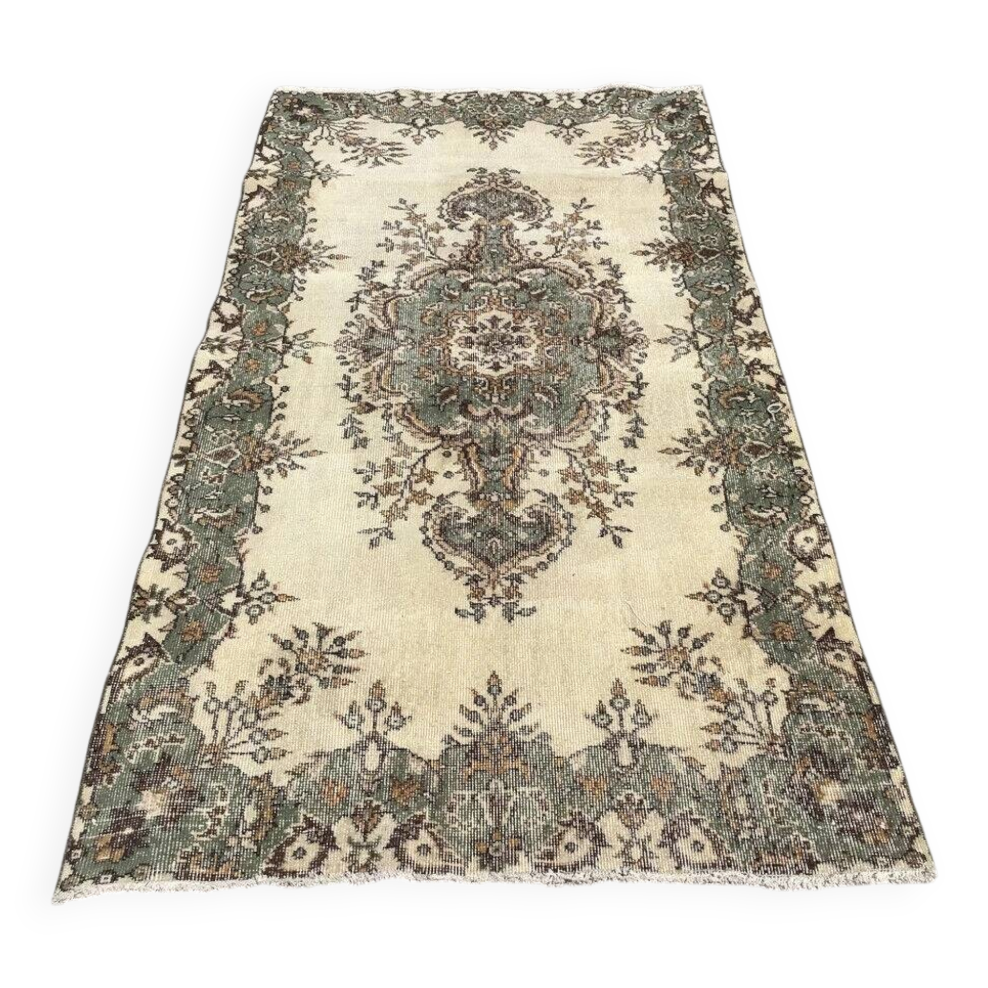 4x7 Handmade area rug - rugs for bedroom