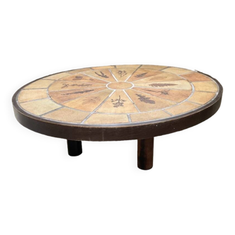 XL ceramic herbarium coffee table Capron