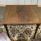 Set of English mahogany nesting tables from the 1950s