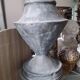 Large and beautiful 19th-century zinc vase.
