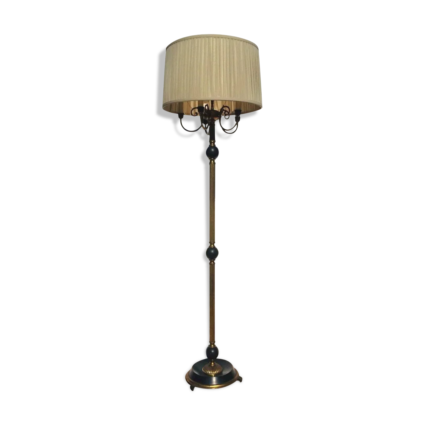 Floor lamp " Hollywood Regency ". Vintage
