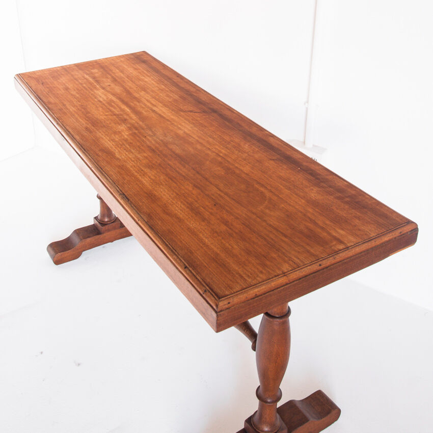 Solid wood console or side table - France, 1960
