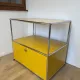 USM Haller commode in Gold Yellow