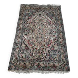 Persian wool and silk rug