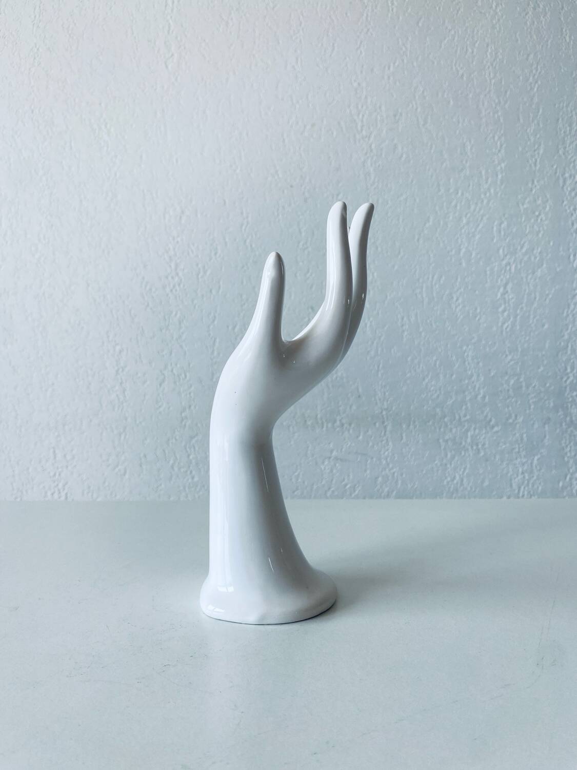 Handmade ceramic vase and jewelry holder
