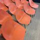 Lot de 24 chaises Guariche orange