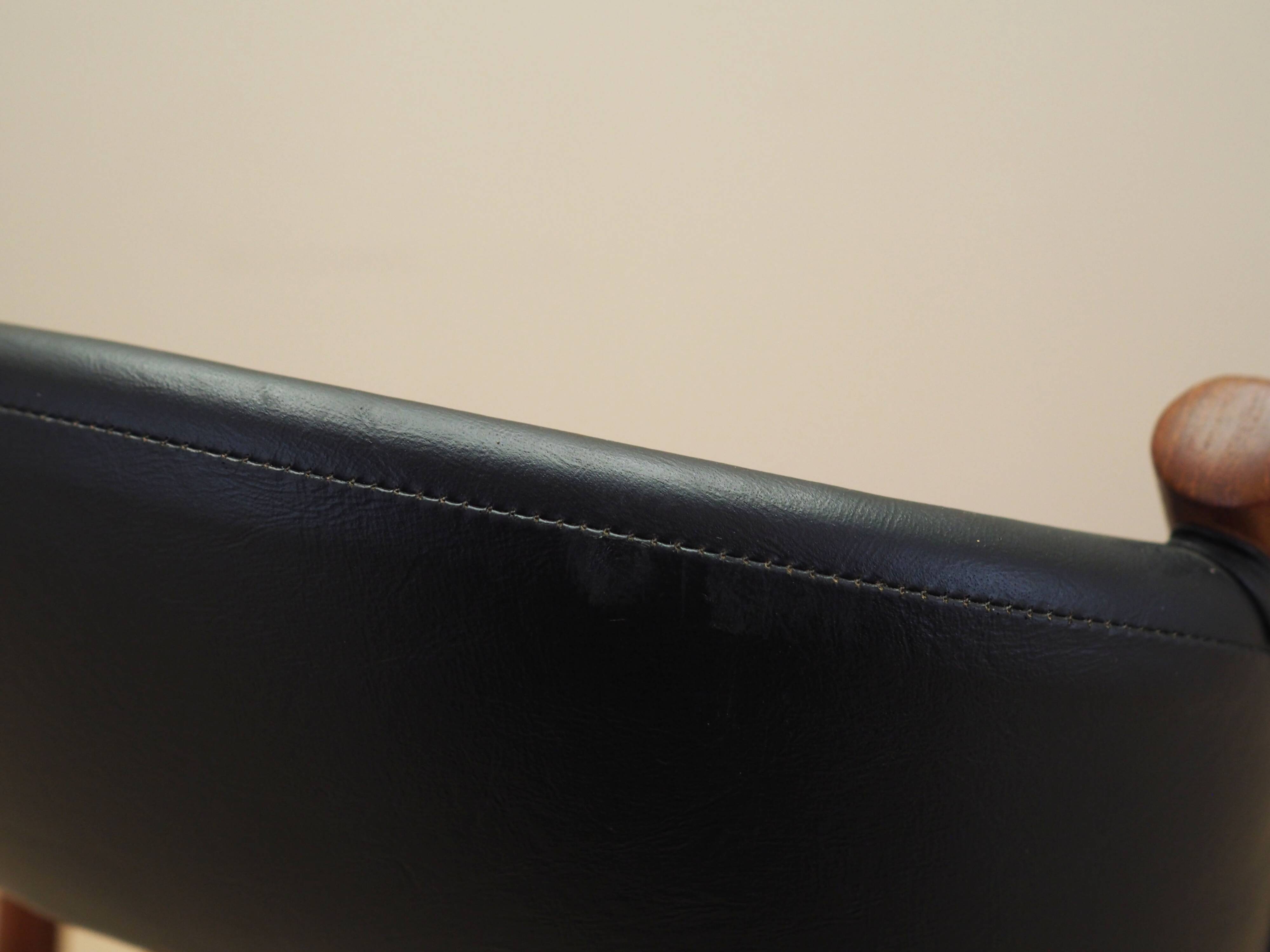 Chaise en teck, design danois, années 1970, production : Danemark