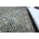 1970s Vintage Persian Handmade Wool Cotton Light Brown Area Rug 295x380