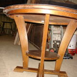 End table in oak era Art Deco