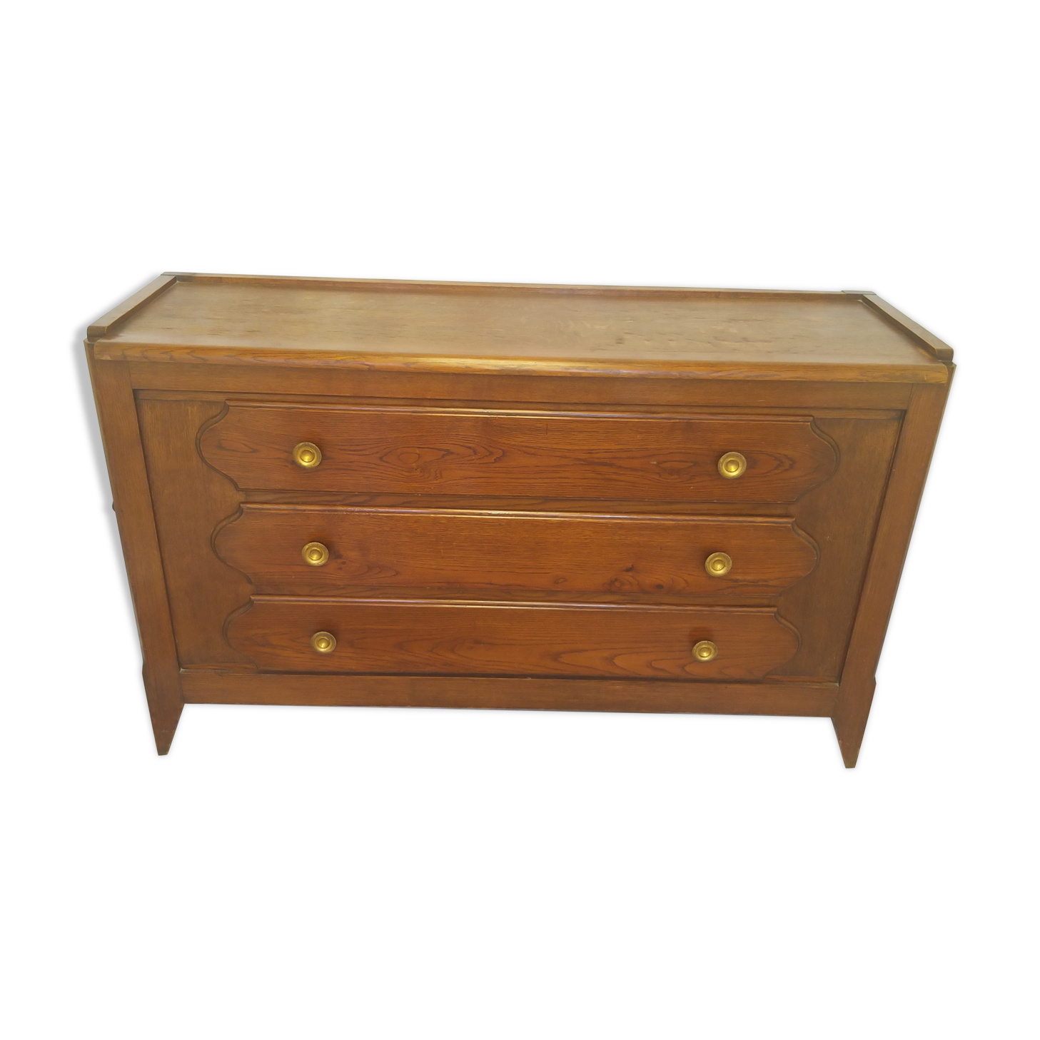 Commode 2 portes 3 tiroirs  en chêne