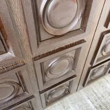 Brutalist sideboard attributed to De Coene 70s