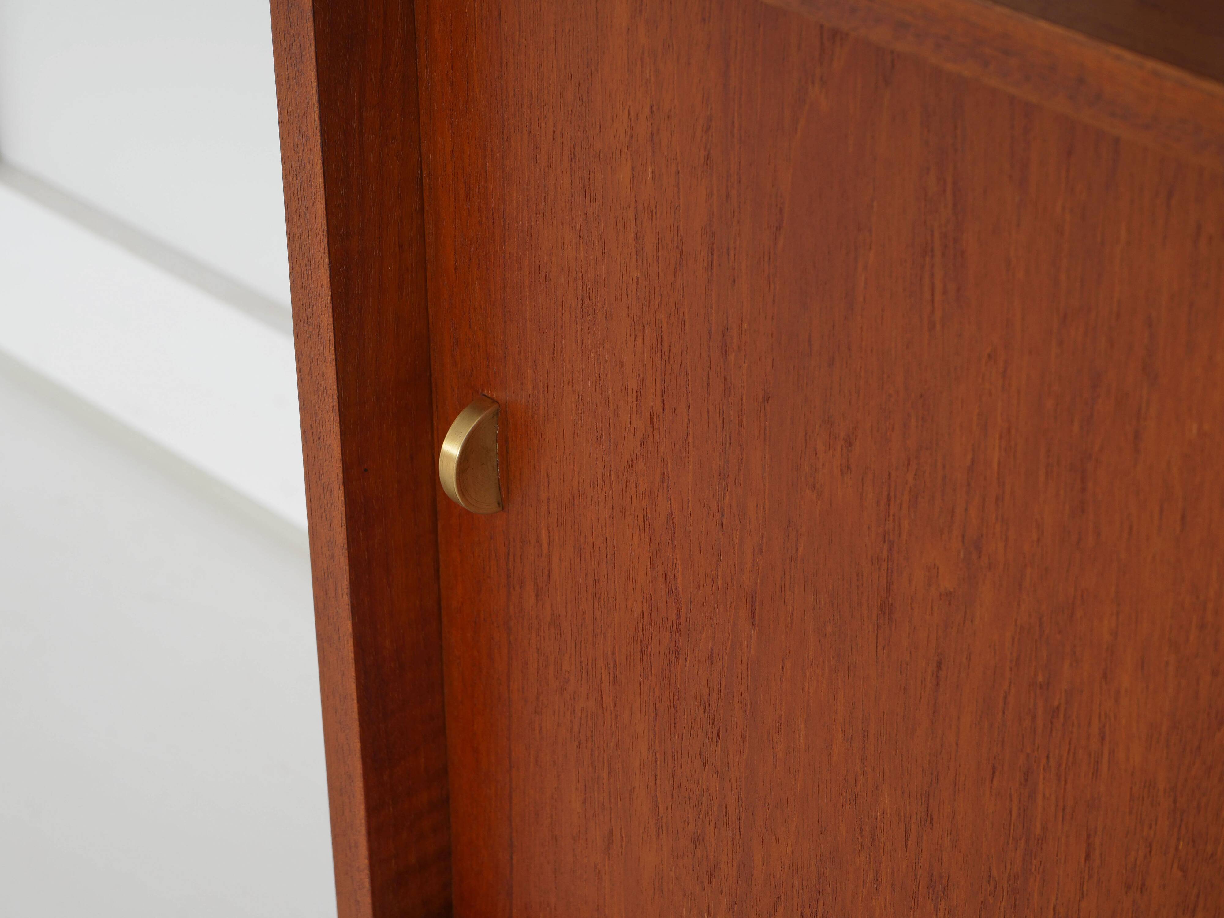 Teak modular shelving unit, Danish design, 1960s, made in Denmark