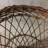 60s rattan basket