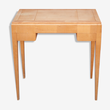 Wood desk, wood console