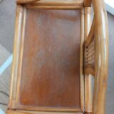 Rattan and canning shelf