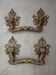 Pair of bronze handles L.Pinet