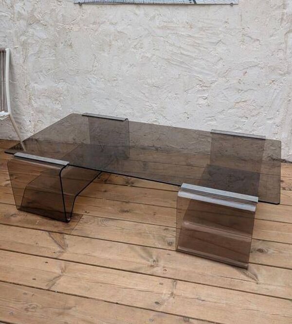 Table basse Michel Dumas pour Roche Bobois années 70