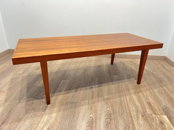 Table basse scandinave en teck Danemark