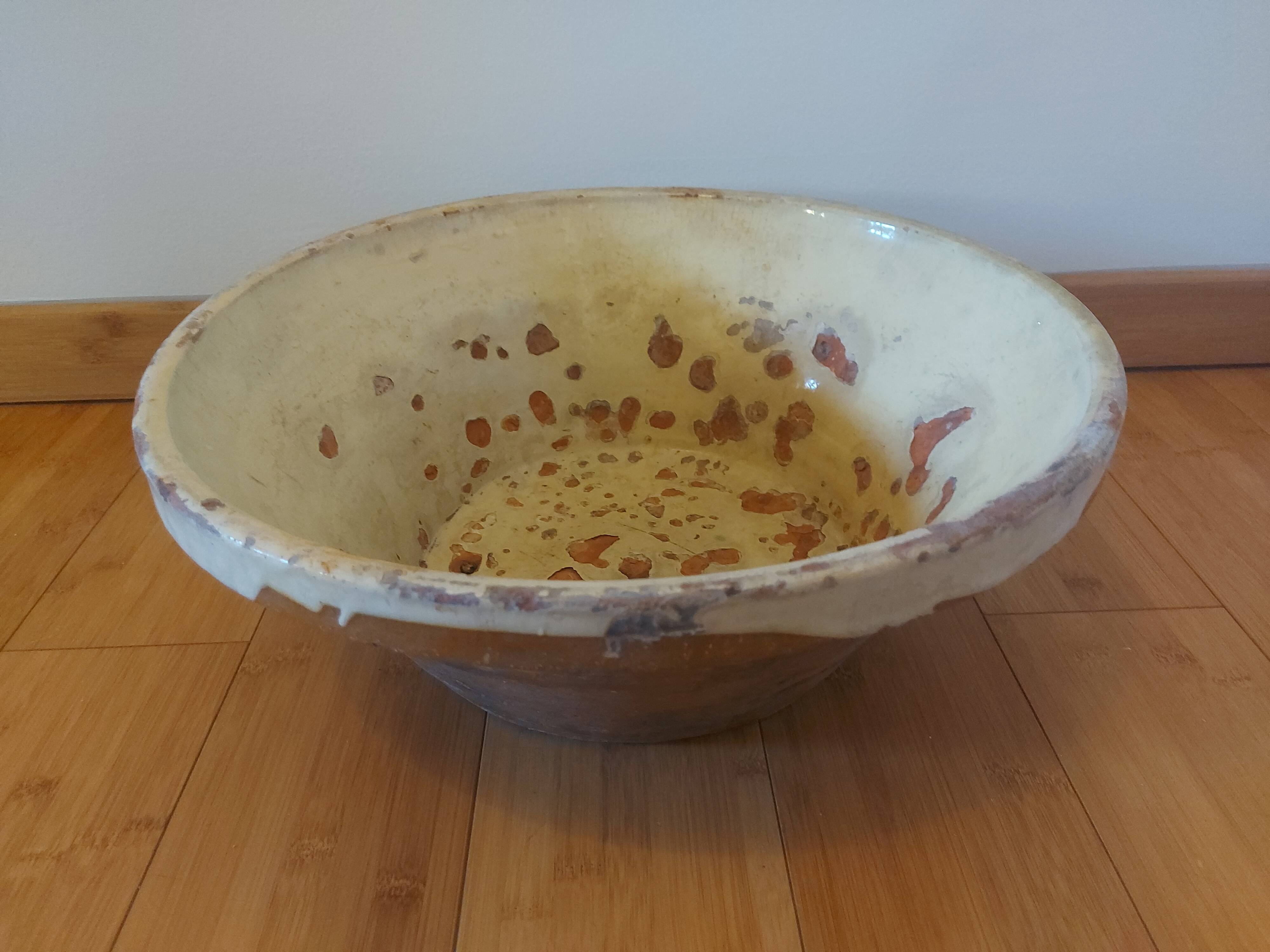 Provencal glazed terracotta tian