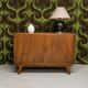 Meuble de rangement vintage en noyer 1960"