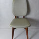 Vintage office chair with compass legs