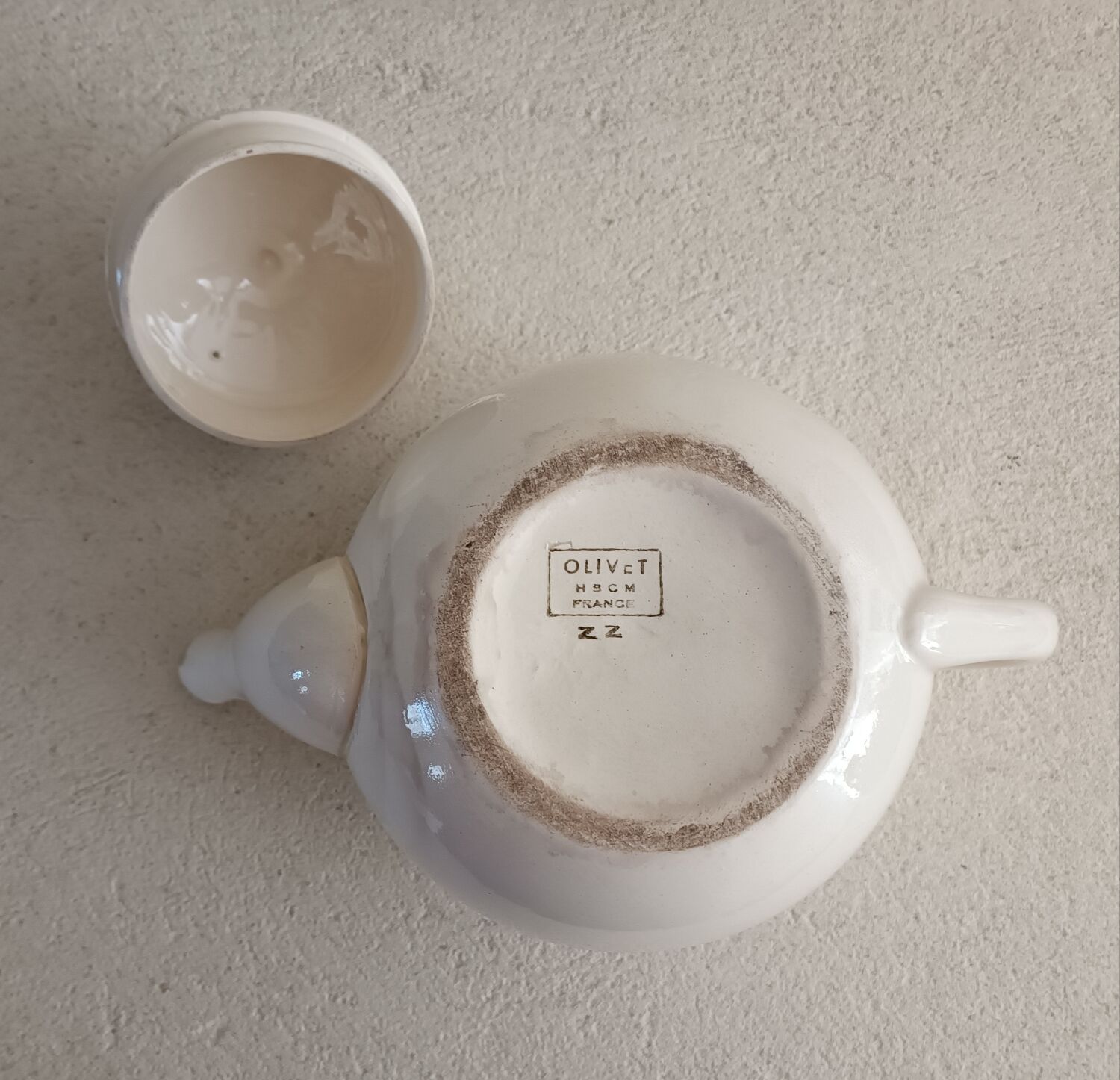 Creil-Montereau HBCM teapot