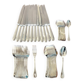Christofle pearl flatware, 48 pieces, very good condition