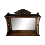 Old wall mirror shelf