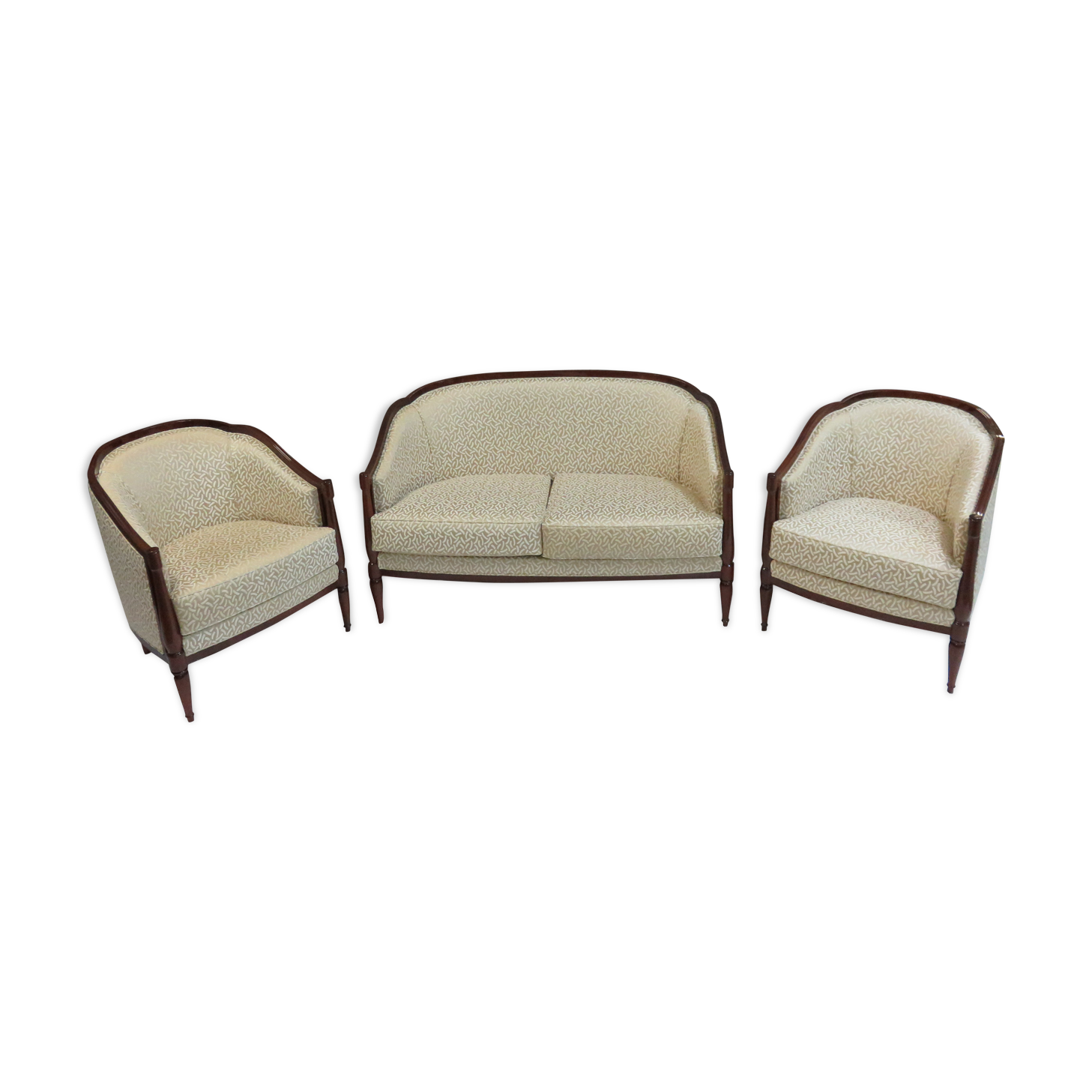 Sofa & 2 armchairs