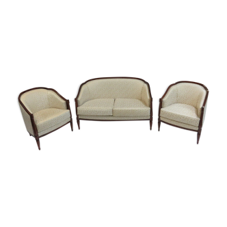 Sofa & 2 armchairs